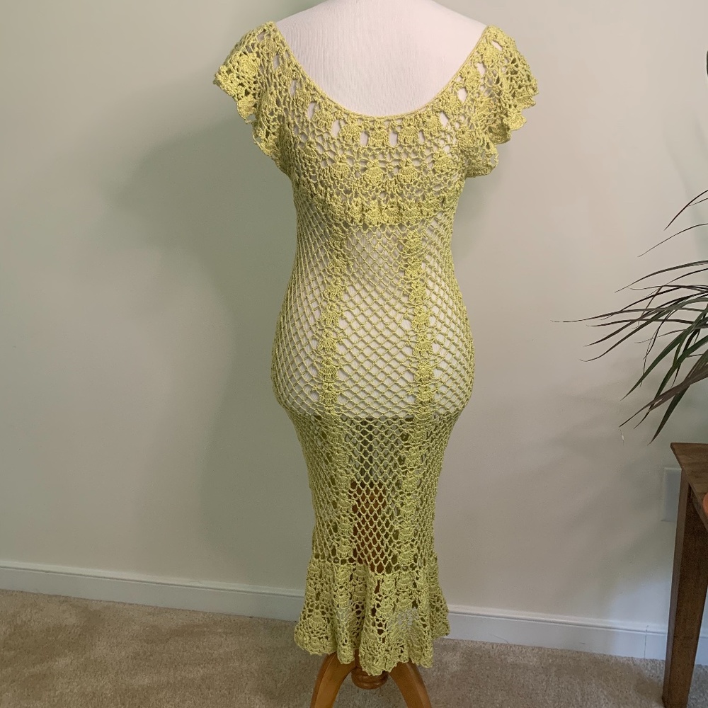 Handmade beautiful  crochet dress - Picture 8 of 8